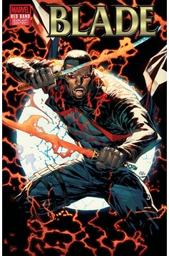 Blade: Red Band #1 Ken Lashley Red Foil Variant [Polybagged]