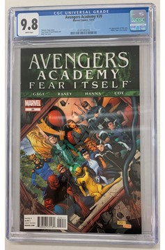 Avengers Academy #20 Cgc Graded 9.8 (414118016)