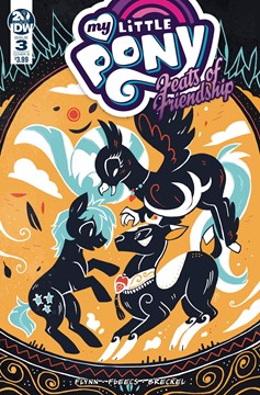 My Little Pony Feats of Friendship #3 Cover B Justasuta