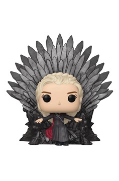 Pop Deluxe Game of Thrones Daenerys On Iron Throne Vinyl Figure
