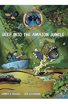 Deep Into The Amazon Jungle Hardcover Graphic Novel