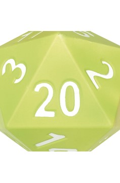 Green Foam 5in D20 Dice