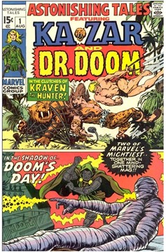 Astonishing Tales Volume 1 #1 (1970) Featuring Kazar And Dr. Doom