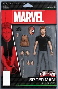 Peter Parker Spectacular Spider-Man #1 Christopher Action Figure Variant (2017)