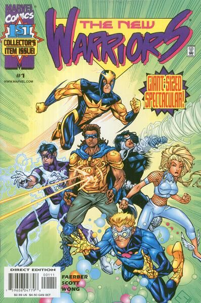 The New Warrirors Volume 2 Full Series Bundle Issues 1-10