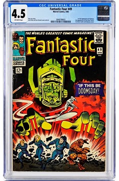 Fantastic Four #49 Cgc 4.5 Vg+ (O)