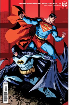 Batman Superman Worlds Finest #15 Cover B Daniel Sampere & Bruno Redondo Card Stock Variant