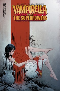 Vampirella Vs Superpowers #5 Cover A Lee