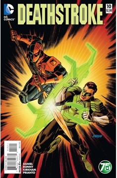 Deathstroke #10 (2014) Green Lantern 75 Variant Edition