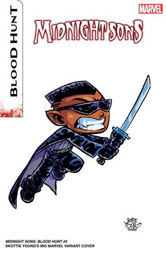Midnight Sons: Blood Hunt #2 Skottie Young's Big Marvel Variant (Blood Hunt)