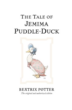 The Tale Of Jemima Puddle-Duck (Hardcover Book)