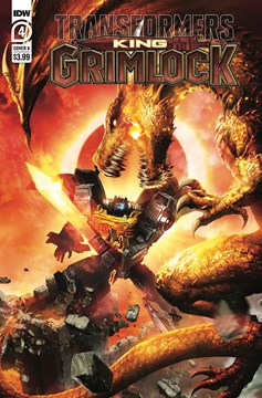 Transformers King Grimlock #4 Cover A Wilkins (Of 5)