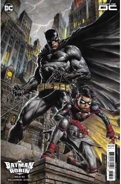 Batman and Robin #3 Cover B David Finch Card Stock Variant