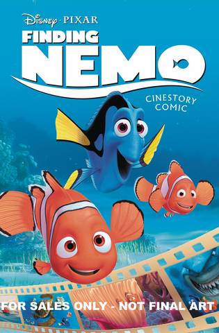 Disney Pixar Finding Nemo Cinestory Graphic Novel