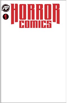 Horror Comics #1 Blank Sketch Variant Cover