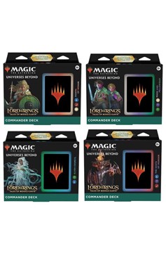 Magic The Gathering: Lord of the Rings: Tales of the Middle-Earth Commander Deck