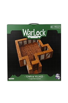 Warlock Tiles Expansion Pack 1 Inch Village Straight Walls