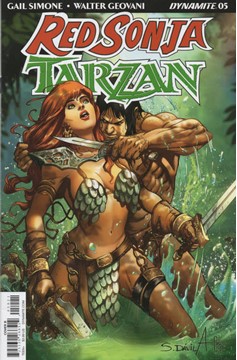 Red Sonja Tarzan #5 Cover B Davila