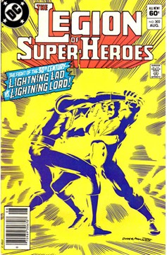 The Legion of Super-Heroes #302 [Newsstand]