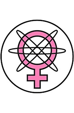 Invincible Atom Eve Logo Pin