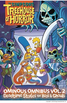 Simpsons Treehouse of Horror Ominous Hardcovers (Slip Cased) Volume 2 Deadtime Stories