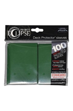 Pro Matte Eclipse 2.0 Deck Protectors Sleeves 100ct Forest Green