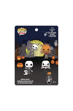 Funko LF Pin NBX this is Halloween 4-pack Pin Set