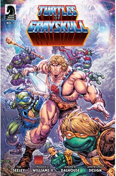 Masters of the Universe/Teenage Mutant Ninja Turtles: Turtles of Grayskull #1 Cover A (Freddie Williams II)