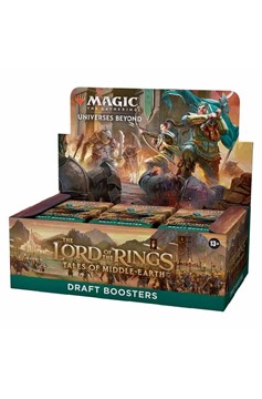Magic The Gathering TCG: Lord of the Rings Tales of the Middle-Earth Draft Booster Box (36)