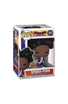 Spider-Man: Across The Spider-Verse Spider-Punk Unmasked Funko Pop! Vinyl Figure #1411