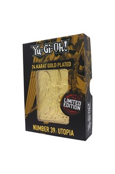 Yu-Gi-Oh! 24K Gold Plated Collectible - Number 30: Utopia