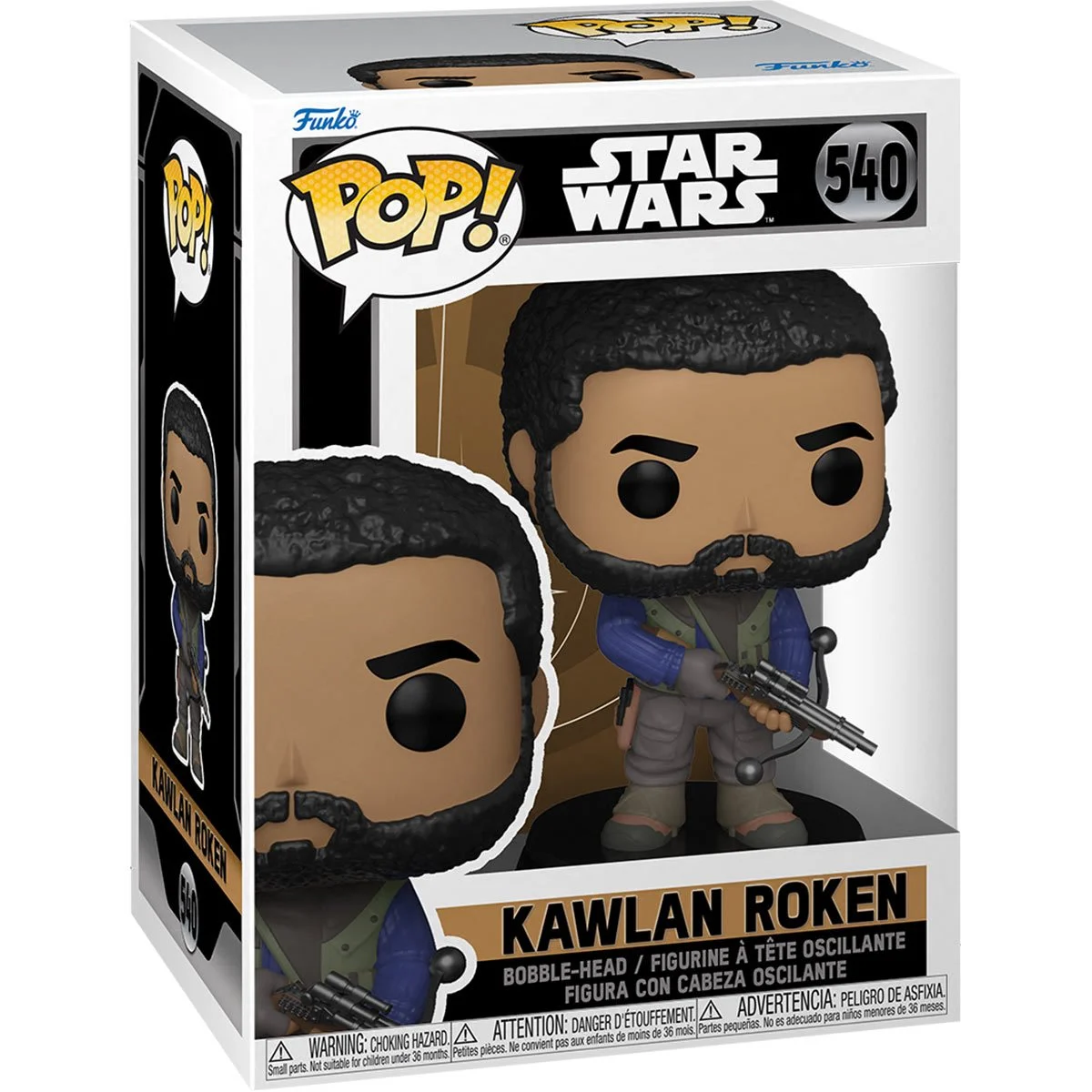 Pop Star Wars Obi-Wan Kawlan Roken Vinyl Figure