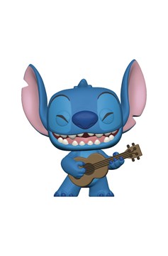 Pop Disney Lilo & Stitch Stitch W/ Ukelele Vinyl Figure