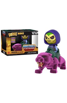 Sdcc 2017 Exclusive Masters of the Universe Panthor With Battle Armor Skeletor Dorbz Vinyl Figure