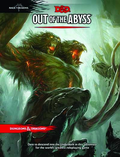 Dungeons & Dragons Next Out of the Abyss Hardcover
