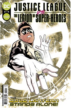 Justice League Vs The Legion of Super-Heroes #2 Cover A Scott Godlewski (Of 6)
