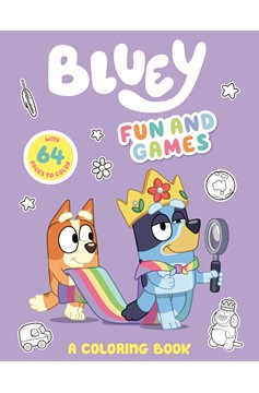 Bluey Activity Books Volume 1 Bluey: Fun and Games: A Coloring Book