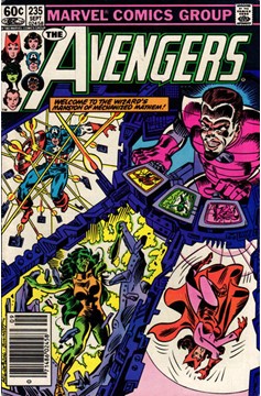 The Avengers #235 [Newsstand]-Fine (5.5 – 7)