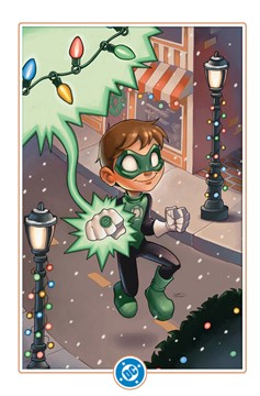 Green Lantern #18 Cover D Chrissie Zulloe DC Winter Wonderland Card Stock Variant