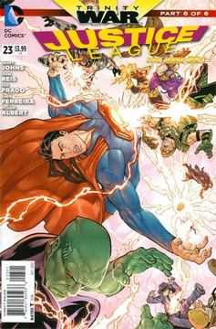 Justice League #23 1 for 25 Incentive Mikel Janin (2011)