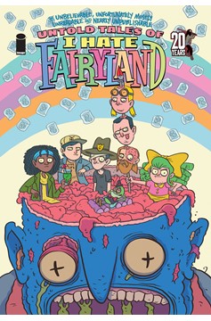 Unbelievable Unfortunately Mostly Unreadable and Nearly Unpublishable Untold Tales of I Hate Fairyland #4 Cover B Dean Rankine The Walking Dead 20th Anniversary Team Up Variant (Mature) (Of 5)