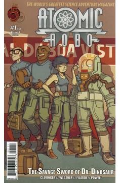 Atomic Robo: The Savage Sword of Dr. Dinosaur Limited Series Bundle Issues 1-5
