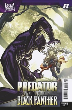 Predator Vs. Black Panther #1 Pete Woods Variant 1 for 25 Incentive