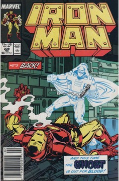 Iron Man #239 [Newsstand]-Fine (5.5 – 7)