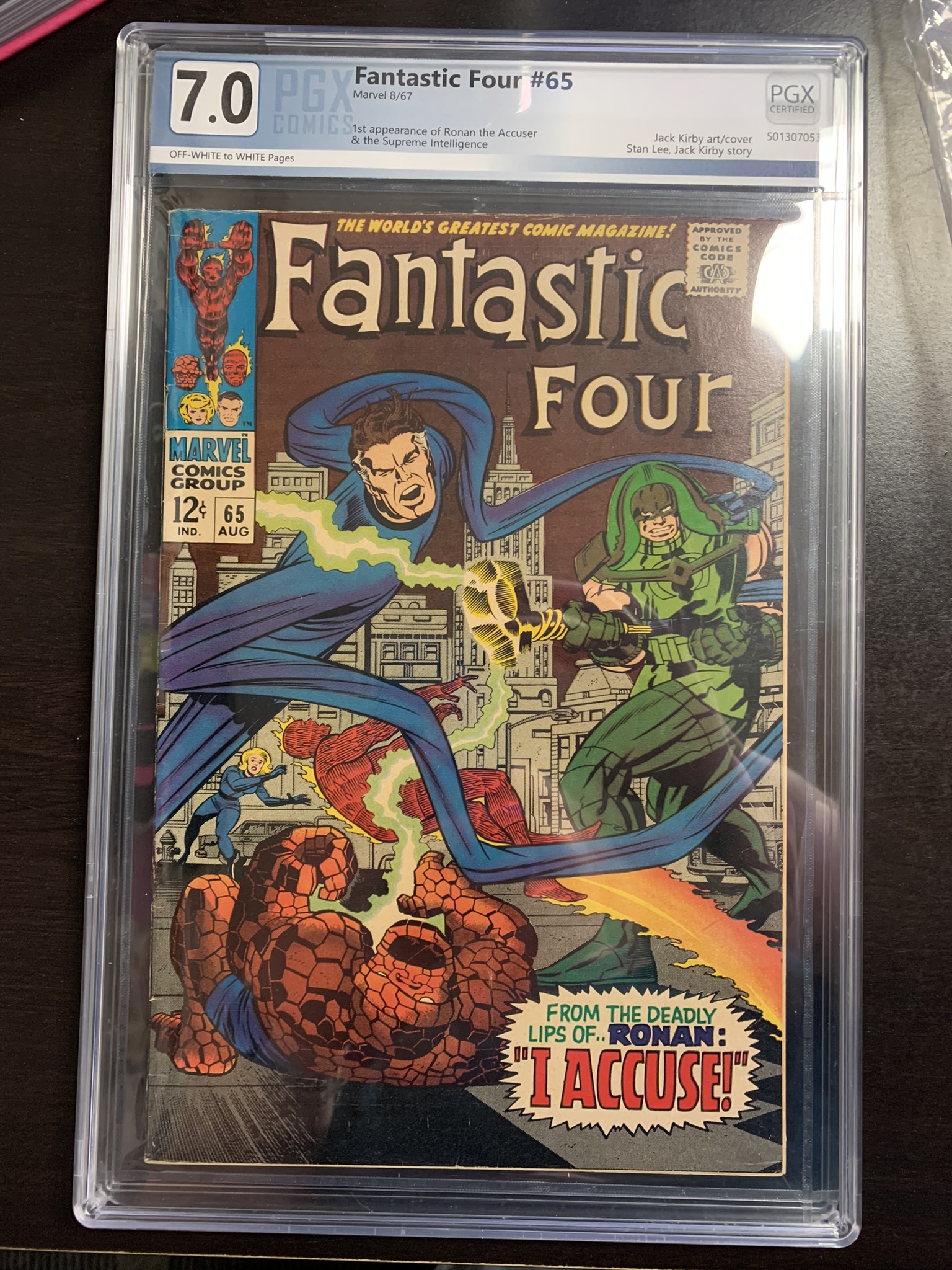 Fantastic Four #65 Pgx 7.0