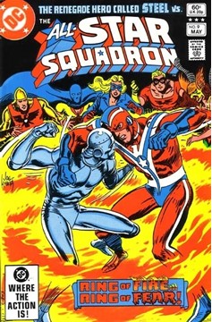 All-Star Squadron #9 May, 1982.