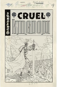 EC Cruel Kingdom #1 Cover G 1 for 20 Incentive Adam Pollina Black & White Artist Edition Variant (Of 5)