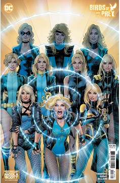 Birds of Prey #13 Cover D Nicola Scott Artist Spotlight Card Stock Variant