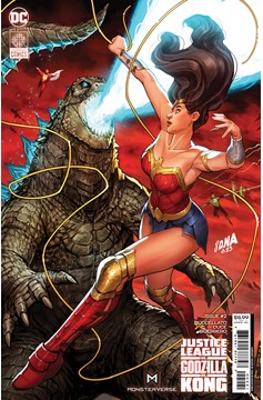 Justice League Vs Godzilla Vs Kong #2 Cover B David Nakayama Connecting Card Stock Variant (Of 7)