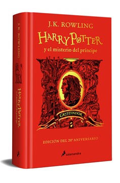 Harry Potter Y El Misterio Del Príncipe (20 Aniv. Gryffindor) / Harry Potter And The Half-Blood Prince (20th Anniversary Ed) (Hardcover Book)